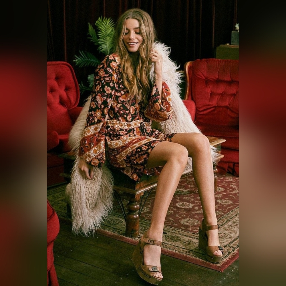 XS Spell and the Gypsy Collective Lolita Playdress in Rust